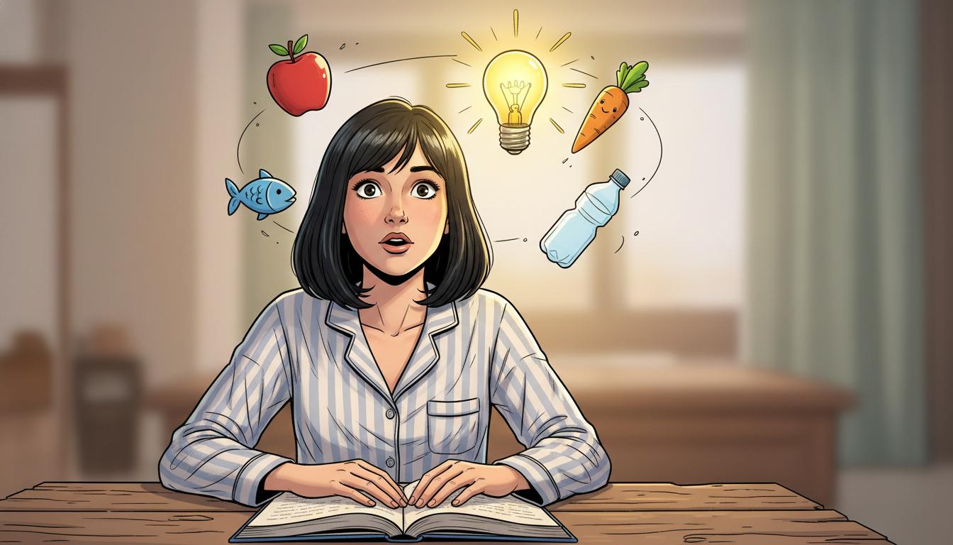 Девушка-нутрициолог радуется жизни